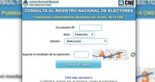 Dónde voto: consultá el padrón para las elecciones del 27 de octubre