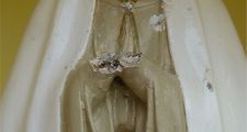 Vandalismo: Dañaron la Virgen de Fátima en el Templo Parroquial de Vera.