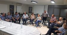 Margarita: Reunión comunitaria sobre seguridad.