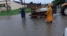 Continúan los trabajos luego del temporal en la ciudad de Vera.