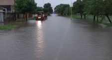 Continúan los trabajos luego del temporal en la ciudad de Vera.