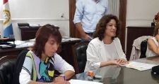 Paula Mitre firmó un convenio con el Ministerio de Obras Públicas de la Nación