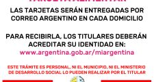 Comunicado sobre las tarjetas AlimentAR