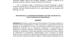 Prohibición de apertura de establecimientos y oficinas comerciales no esenciales.