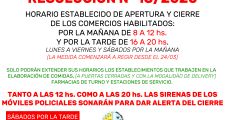 Regulación de horarios comerciales