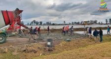 MALABRIGO: Se ejecutaron 300 metros más de hormigonado en Avenida Federico Sigel