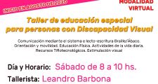 TALLERES DEL ÁREA DE DISCAPACIDAD