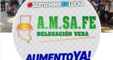 Micro de Amsafe Delegación Vera.