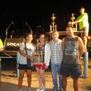 Multitudinaria velada final del torneo de voley solidario