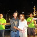 Multitudinaria velada final del torneo de voley solidario