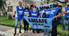 AMSAFE VERA PARTICIPÓ DE LA PROTESTA FRENTE A LA REGION II