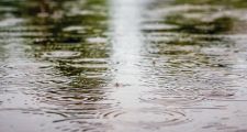 Registro de lluvia de todo el departamento Vera.