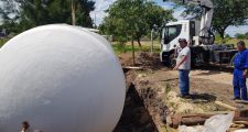 Instalación de tanque cisterna para mejorar la presión de agua potable