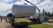 Instalación de tanque cisterna para mejorar la presión de agua potable