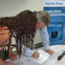ROSSI PRESENTO LIBRO DE SEGURIDAD EN SAN JAVIER