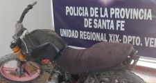 SE HALLÓ UNA MOTO DENUNCIADA COMO SUSTRAIDA