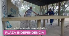 LA MUNICIPALIDAD DE VERA DIO INICIO A LOS TRABAJOS DE REMODELACIÓN DE PLAZA INDEPENDENCIA.