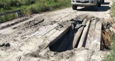 ROTURA DE DOS PUENTES EN LOS BAJOS SUBMERIDIONALES.