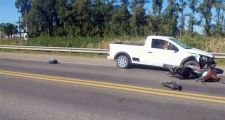 Accidente de tránsito sobre Ruta 11