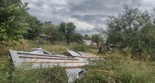 TORMENTA CAUSÓ VOLADURAS DE TECHO EN PARAJE 17 Y MÁS DE CINCO HORAS SIN ENERGÍA ELÉCTRICA EN FORTÍN OLMOS.