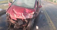 Accidente automovilístico en el puente El Bonete