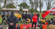 LAS GAMAS: CAPACITACION A BOMBEROS