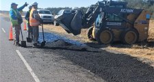 VIALIDAD NACIONAL TRABAJA EN EL NORTE DE SANTA FE SOBRE RN 11 Y EN RN 98