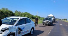 ACCIDENTE SOBRE LAS RUTAS 11 Y 3