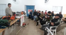 FINALIZARON LOS CURSOS DE CAPACITACION PARA TRABAJADORES RURALES