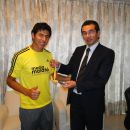 EL INTENDENTE FABRONI RECIBIÓ A HECTOR GOMEZ