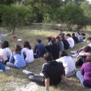 Visitas guiadas en los campamentos educativos de Laguna El Cristal
