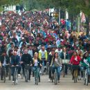 Más de 2500 bicicletas participaron de la Bicicleteada 2013