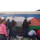 MURAL POR EL CUMPLEAÑOS DE VERA DE LA E.E.S.O. Nº 259