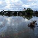 Itatí ya está inundada por la crecida del río Paraná