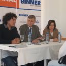 HERMES BINNER PRIMER CANDIDATO A DIPUTADO NACIONAL POR EL FRENTE CIVICO Y SOCIAL