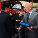 DISTINCION A JEFES DE BOMBEROS ZAPADORES DE VERA