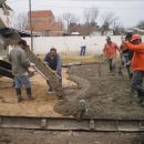 Pavimentan la séptima cuadra del año en Calchaquí