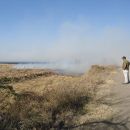 Voraz incendio forestal en Calchaquí