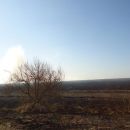 Voraz incendio forestal en Calchaquí