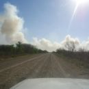 Voraz incendio forestal en Calchaquí