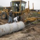 LA COMUNA DE FORTÍN OLMOS REALIZA OBRAS EN FORTÍN CHARRÚAS.