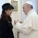 El Papa le envió un mensaje a Cristina, en el que le desea su “total restablecimiento”