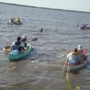 Segunda travesía de canotaje entre las lagunas El Cristal y Del Plata