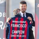 El Papa felicitó en público al plantel de San Lorenzo