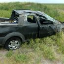 UN MUERTO Y HERIDOS EN VUELCO SOBRE RUTA 98
