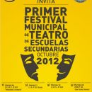 PRIMER FESTIVAL MUNICIPAL DE TEATRO EN VERA