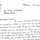 El Papa Francisco le mandó una carta escrita de puño y letra a Estela de Carlotto