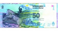 El nuevo billete de $50 de las Islas Malvinas circulará desde marzo