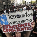 Chile: con marchas estudiantiles se cumple el paro nacional de educación
