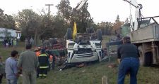 Fatal accidente de conductor de un camión sobre Ruta 11